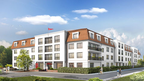 Visualisierung Seniorenpflegeheim Saarbrücken